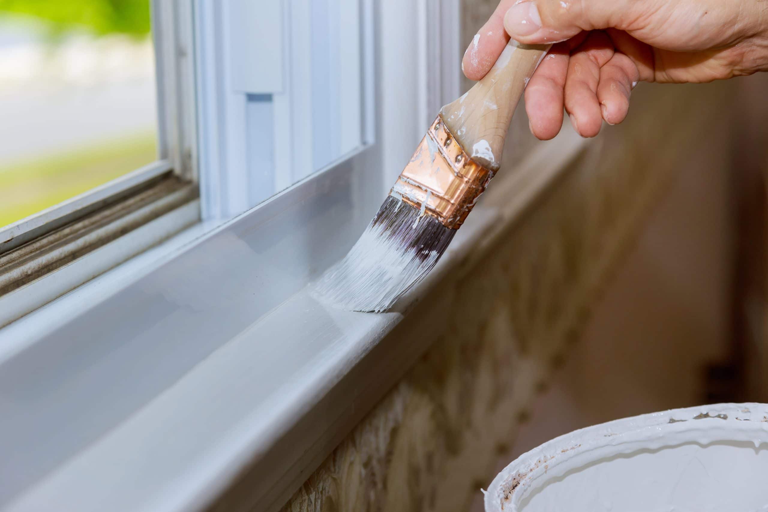 Painting a Windowsill - Home Painting Companies - Get Your Quote