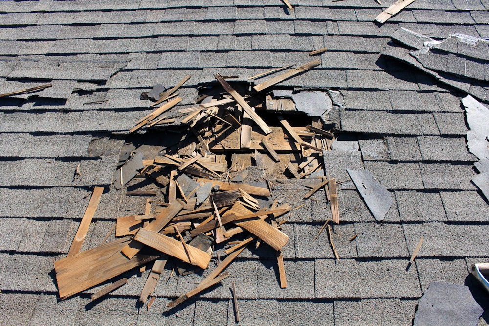 Seriously Damaged Roof - Find Roofers Near You - Get Your Quote