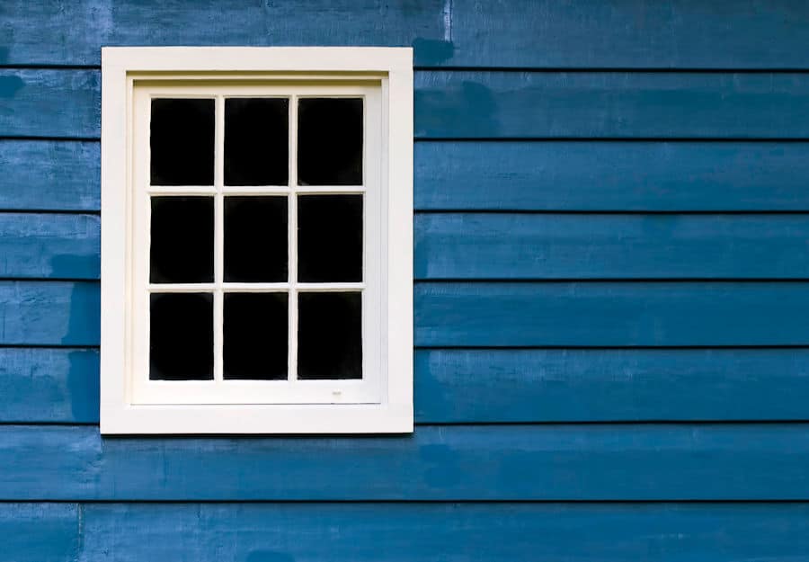 blue-wall-white-window